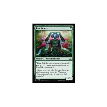 Jade Bearer (FOIL) : RIVALS OF IXALAN 134/196 - Magic the Gathering Single Card