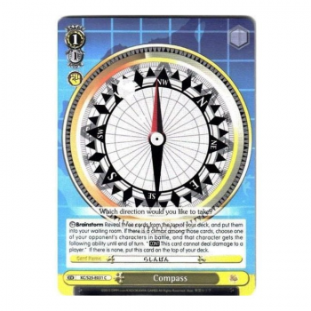 Weiss/Schwarz Single S25 - KanColle E031 : Compass