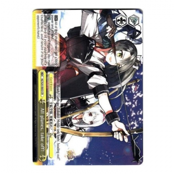Weiss/Schwarz Single S25 - KanColle E033 : All Airplane Squadron, Begin Launching!