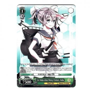 Weiss/Schwarz Single S25 - KanColle E050 : Aoba, 1st Aoba-class Heavy Cruiser