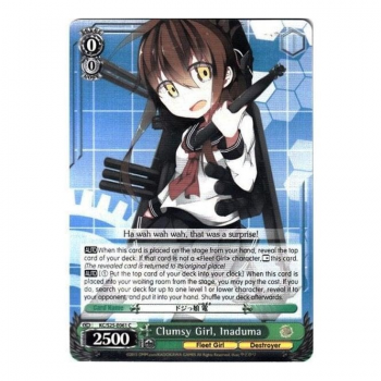 Weiss/Schwarz Single S25 - KanColle E061 : Inazuma, Blunderer