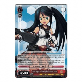 Weiss/Schwarz Single S25 - KanColle E114 : Isuzu, 2nd Nagara-class Light Cruiser