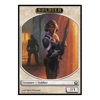 Soldier (TOKEN) : RETURN TO RAVNICA TOKEN 03/12 - Magic the Gathering Single Card