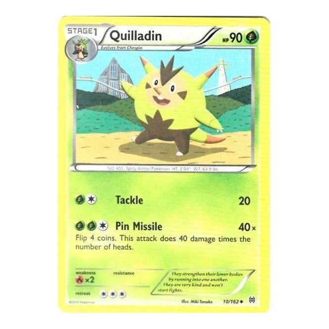 Pokemon Single Card XY - BREAKTHROUGH - 010/162 : Quilladin | Chaos Cards Pokemon Single Card XY - BREAKTHROUGH - 010/162 : Quilladin | Chaos Cards