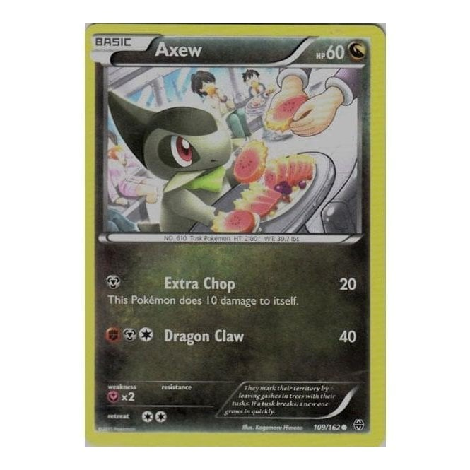axew pokemon card value Pokémon TCG: Axew AR 150/086 sv11B Black Bolt main image 0