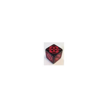 Triple Ace Games 16mm D6 : Red Crossed Axes
