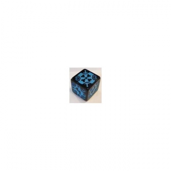 Triple Ace Games 16mm D6 : Blue Crossed Axes