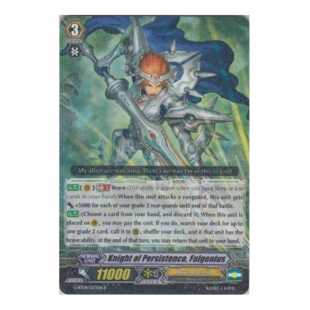 Knight of Persistence, Fulgenius : G-BT08-023 - Cardfight!! Vanguard Single Card