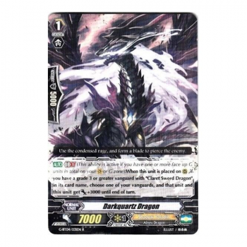 Darkquartz Dragon : G-BT04-031 - Cardfight!! Vanguard Single Card