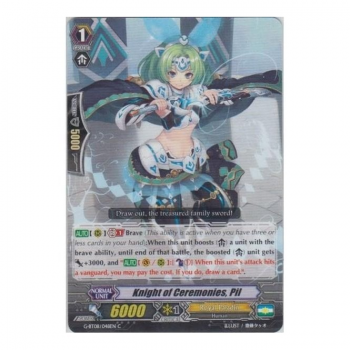 Knight of Ceremonies, Pil : G-BT08-048 - Cardfight!! Vanguard Single Card