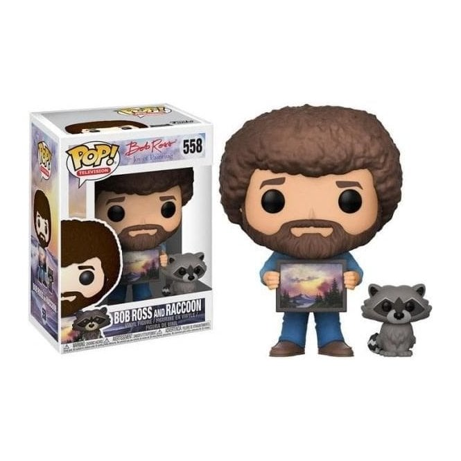 Pop The Joy Of Painting Bob Ross And Raccoon 558 Pop The Joy Of Painting Bob Ross And Raccoon 558