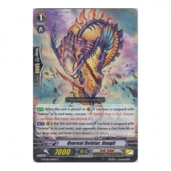Overeat Deletor, Onagil : G-BT08-069 - Cardfight!! Vanguard Single Card