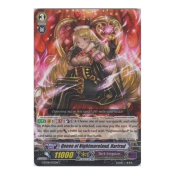 Queen of Nightmareland, Hartrud : G-BT08-072 - Cardfight!! Vanguard Single Card