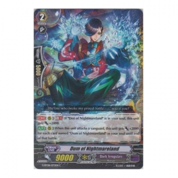 Dum of Nightmareland : G-BT08-073 - Cardfight!! Vanguard Single Card