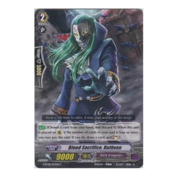 Blood Sacrifice, Ruthven : G-BT08-074 - Cardfight!! Vanguard Single Card