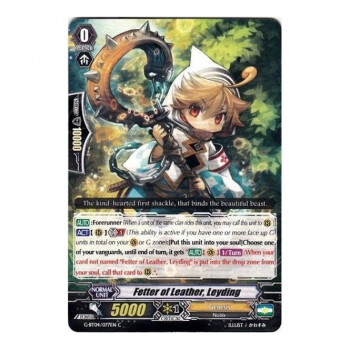 Fetter of Leather, Leyding : G-BT04-077 - Cardfight!! Vanguard Single Card
