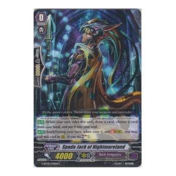 Spade Jack of Nightmareland : G-BT08-078 - Cardfight!! Vanguard Single Card