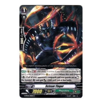 Scissor Finger : G-BT04-091 - Cardfight!! Vanguard Single Card