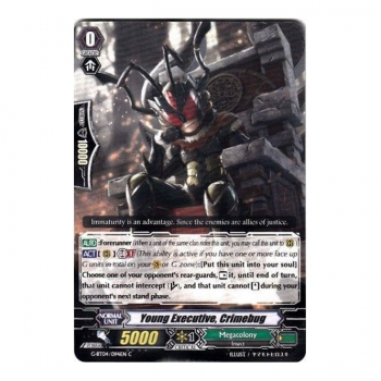 Young Executive, Crimebug : G-BT04-094 - Cardfight!! Vanguard Single Card