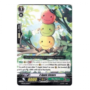 3 Apple Sisters : G-BT04-103 - Cardfight!! Vanguard Single Card