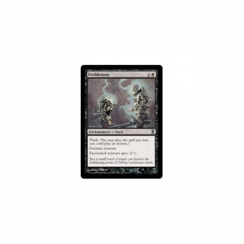 Feebleness : TIME SPIRAL 110/301 - Magic the Gathering Single Card