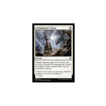 Lithomancer's Focus : BATTLE FOR ZENDIKAR 038/274 - Magic the Gathering Single Card