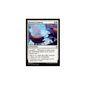 Retreat to Emeria : BATTLE FOR ZENDIKAR 044/274 - Magic the Gathering Single Card