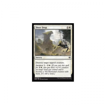 Sheer Drop : BATTLE FOR ZENDIKAR 048/274 - Magic the Gathering Single Card