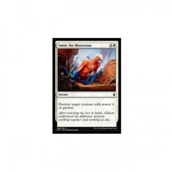 Smite the Monstrous : BATTLE FOR ZENDIKAR 049/274 - Magic the Gathering Single Card