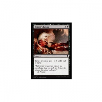Demon's Grasp : BATTLE FOR ZENDIKAR 108/274 - Magic the Gathering Single Card