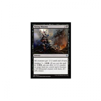 Rising Miasma : BATTLE FOR ZENDIKAR 122/274 - Magic the Gathering Single Card