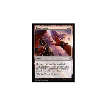 Turn Against : BATTLE FOR ZENDIKAR 135/274 - Magic the Gathering Single Card