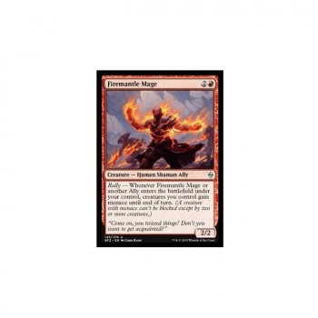 Firemantle Mage : BATTLE FOR ZENDIKAR 145/274 - Magic the Gathering Single Card