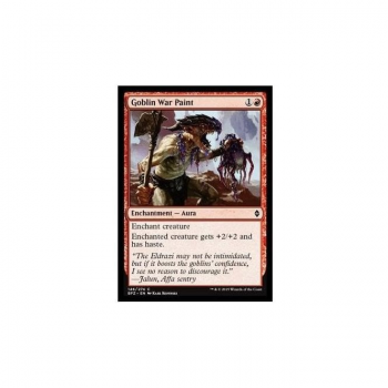 Goblin War Paint : BATTLE FOR ZENDIKAR 146/274 - Magic the Gathering Single Card