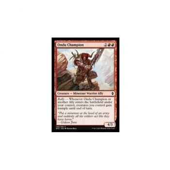 Ondu Champion : BATTLE FOR ZENDIKAR 149/274 - Magic the Gathering Single Card