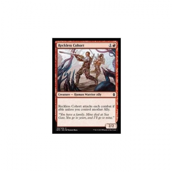 Reckless Cohort : BATTLE FOR ZENDIKAR 152/274 - Magic the Gathering Single Card