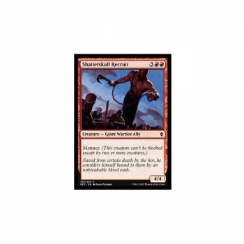 Shatterskull Recruit : BATTLE FOR ZENDIKAR 155/274 - Magic the Gathering Single Card