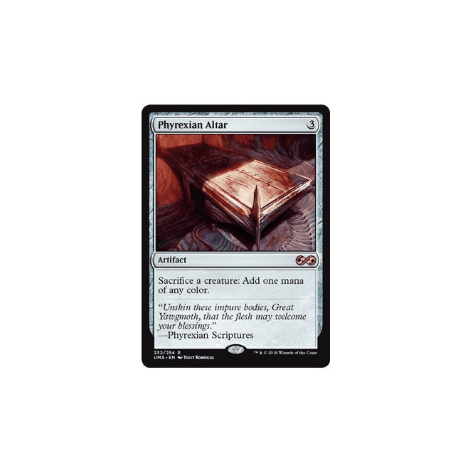 Phyrexian Altar (FOIL) : ULTIMATE MASTERS 232/254 - Magic the Gathering  Single Card
