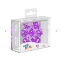 Oakie Doakie Dice Set RPG Translucent - Purple (7)