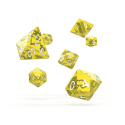 Oakie Doakie Dice Set RPG Translucent - Yellow (7) - Image 2