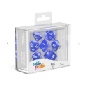 Oakie Doakie Dice Set RPG Translucent - Blue (7)