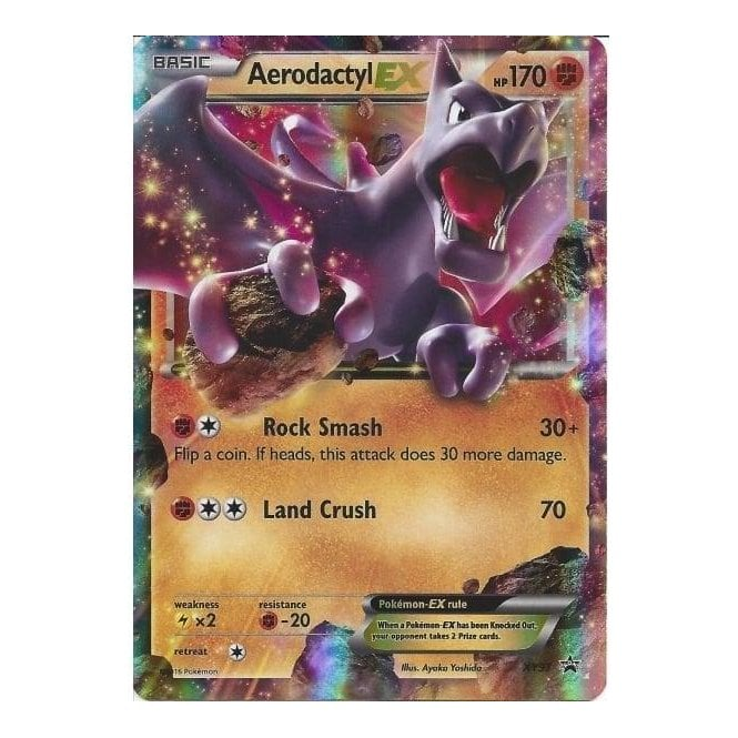 Pokemon Single Promotional Card - Aerodactyl EX XY97 | Chaos Cards Pokemon Single Promotional Card - Aerodactyl EX XY97 | Chaos Cards