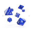 Oakie Doakie Dice Set RPG Translucent - Blue (7) - Image 2
