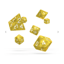 Oakie Doakie Dice Set RPG Marble - Yellow (7) - Image 2