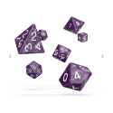 Oakie Doakie Dice Set RPG Marble - Purple (7) - Image 2