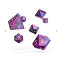 Oakie Doakie Dice Set RPG Gemidice - Amethyst (7) - Image 2