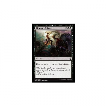 Liturgy of Blood (FOIL) : BATTLEBOND 148/254 - Magic the Gathering Single Card