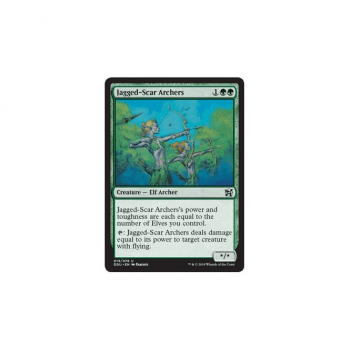 Jagged-Scar Archers : DUEL DECKS: ELVES VS. INVENTORS 13/76 - Magic the Gathering Single Card