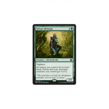 Sylvan Advocate : DUEL DECKS: ELVES VS. INVENTORS 23/76 - Magic the Gathering Single Card