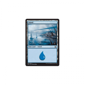 Island : DUEL DECKS: ELVES VS. INVENTORS 73/76 - Magic the Gathering Single Card